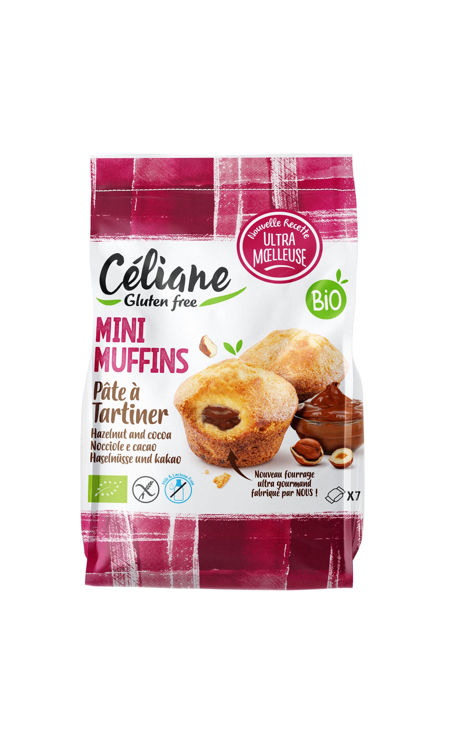 Muffin pâte à tartiner | Sans gluten - Céliane