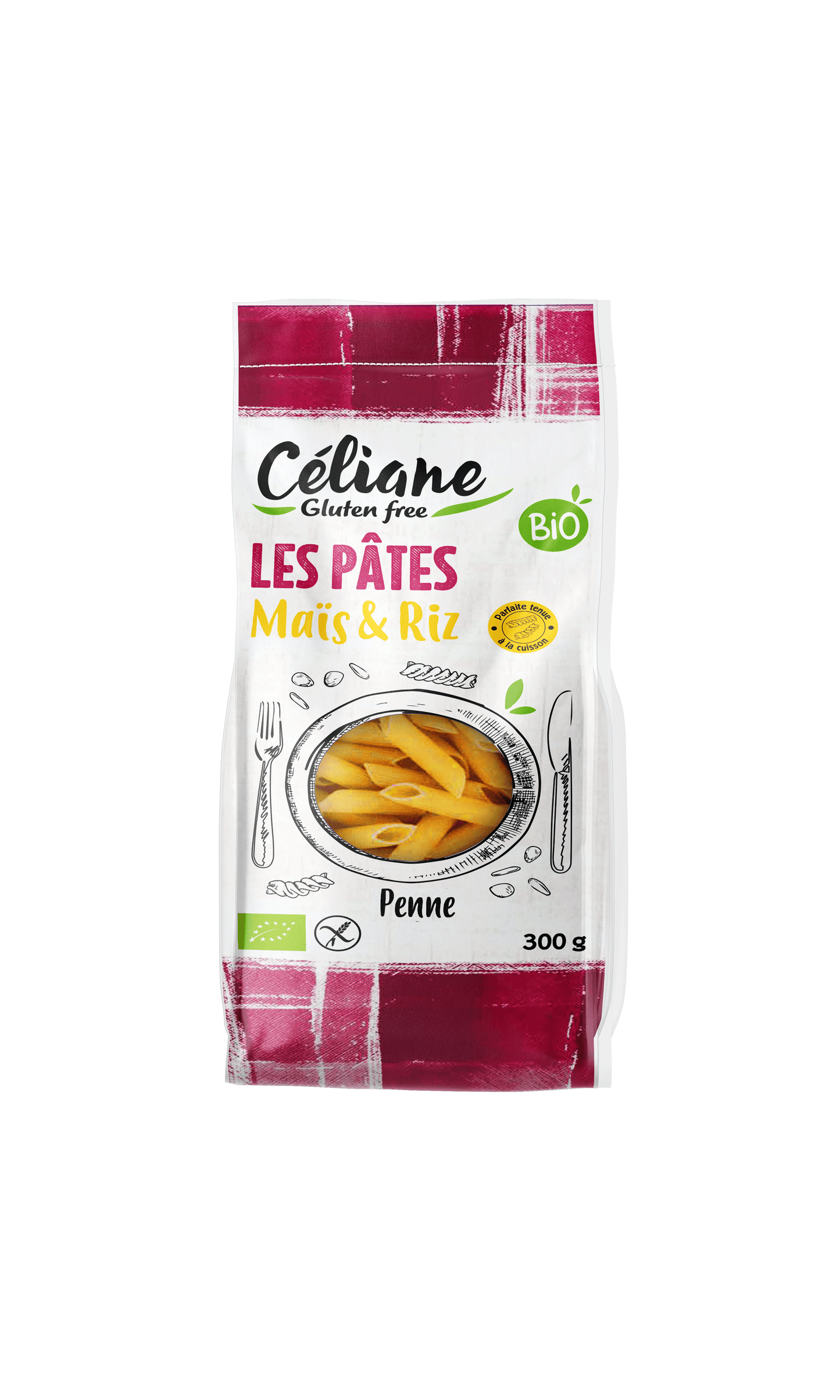 Penne maïs & riz | Sans gluten - Celiane