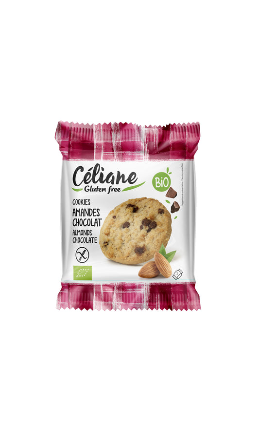 Cookies amandes choco sans gluten Céliane