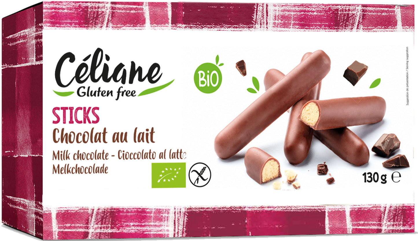 Sticks choco au lait | Sans gluten - Celiane