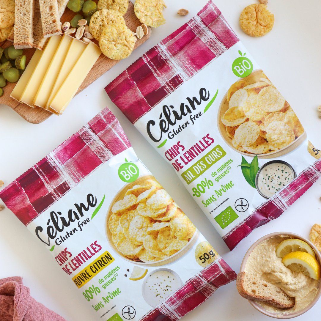 Snacking salé Céliane sans gluten et bio