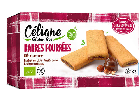 Barre fourrée pâte à tartiner