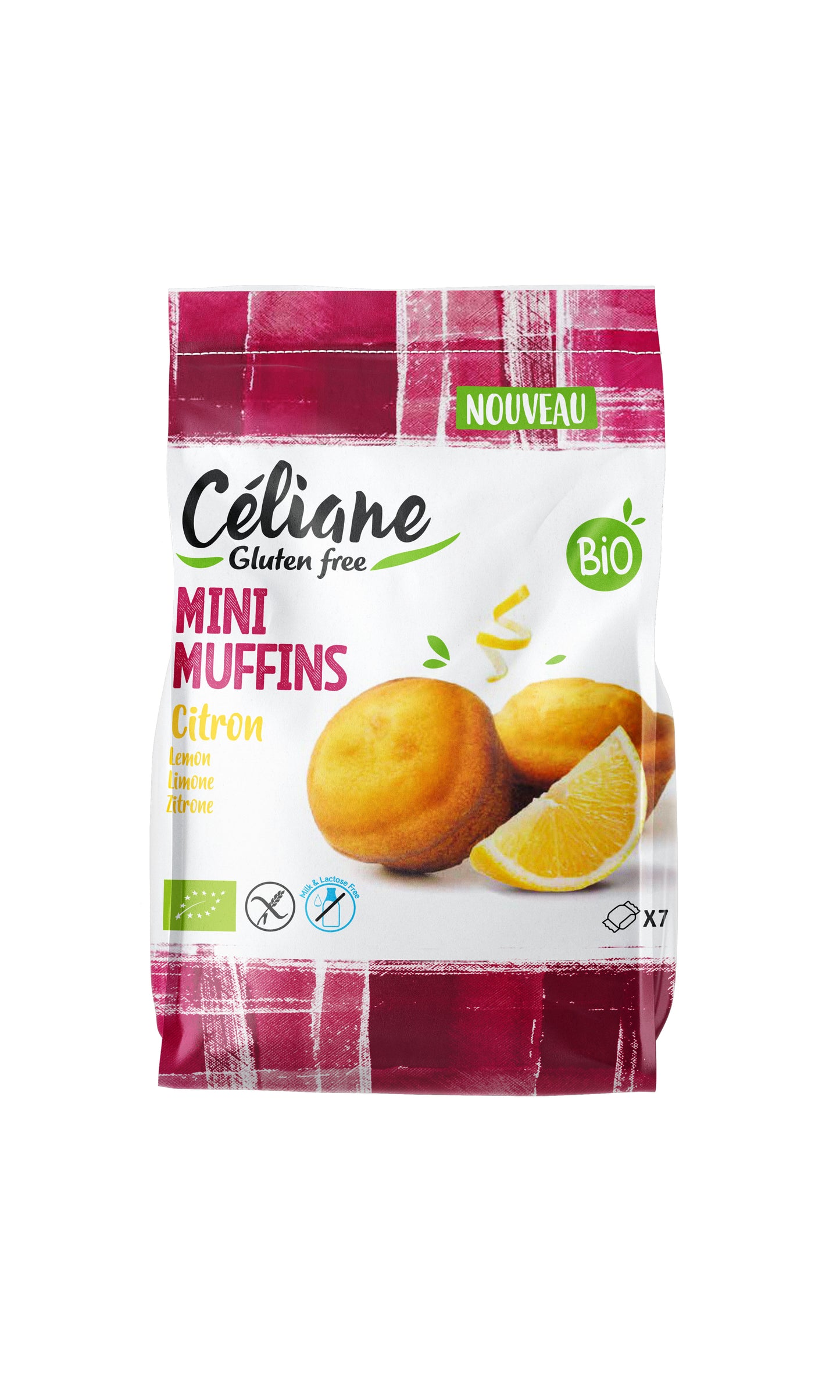 Muffins citron sans gluten Céliane
